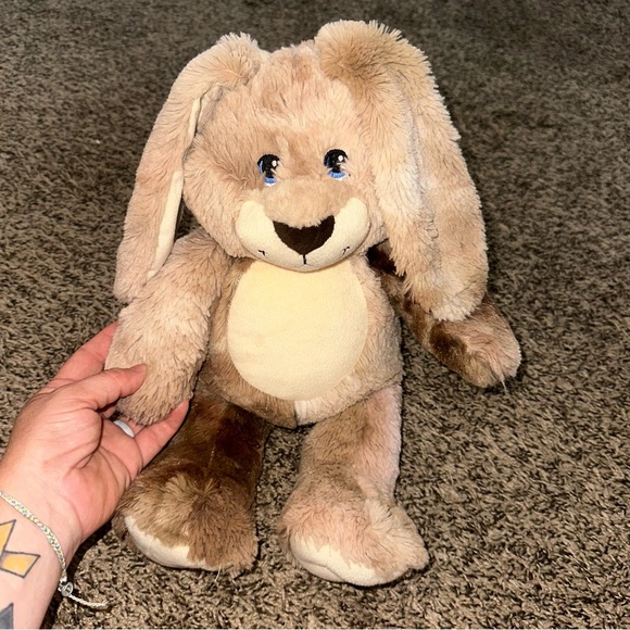 Build-A-Bear chocolate swirls bunny Light Brown Plush - Picture 1 of 7